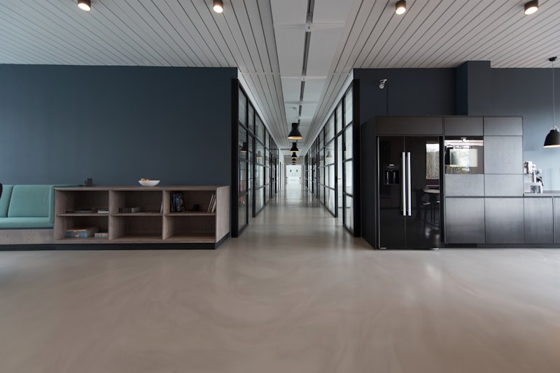 Calm Scandinavian workspace with natural light supporting balanced work habits